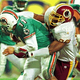 Redskins All-Pro D'Aundré Banks sacks an opponent during a 1999 game.